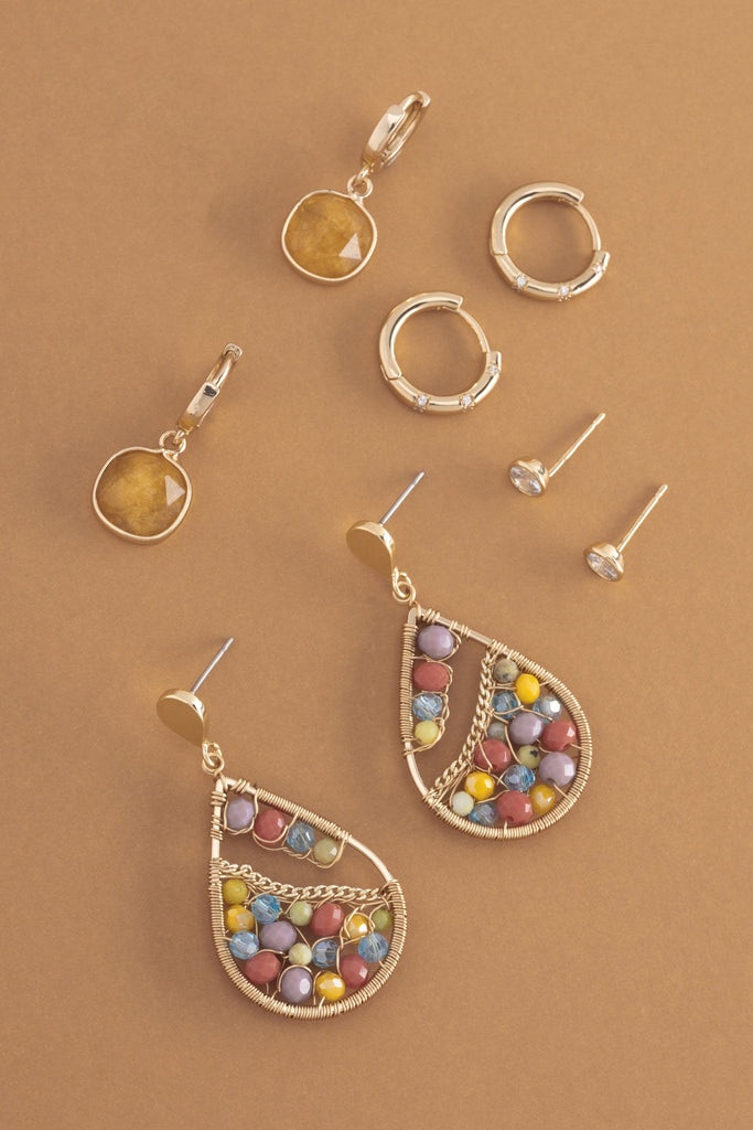 Sunrise Mix Set Earrings - Nakamol