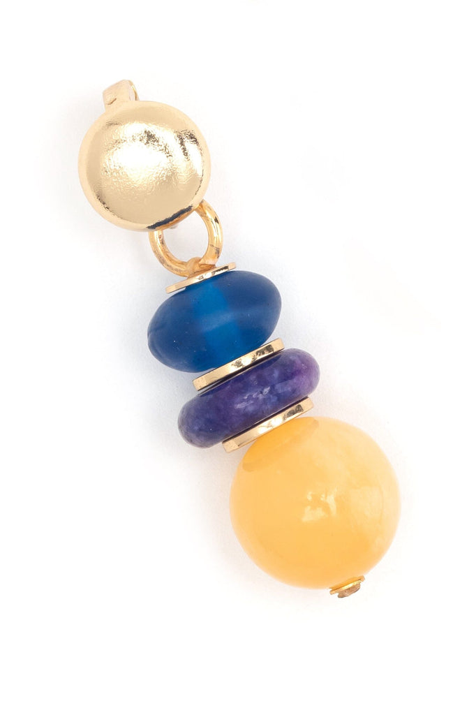 Mixed Crystal Drop Earrings - Nakamol