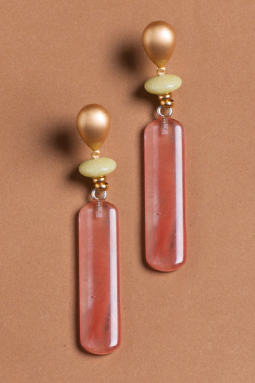 Cherry Briolette Drop Earrings - Nakamol