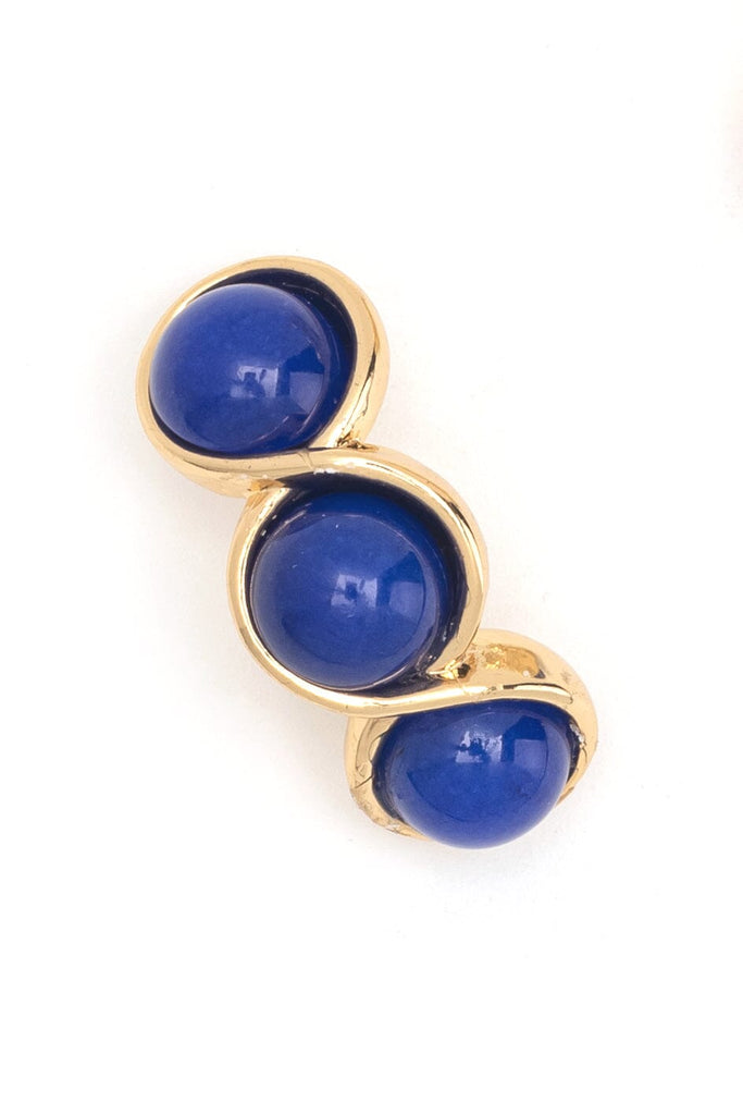 Triple Lapis Earrings - Nakamol