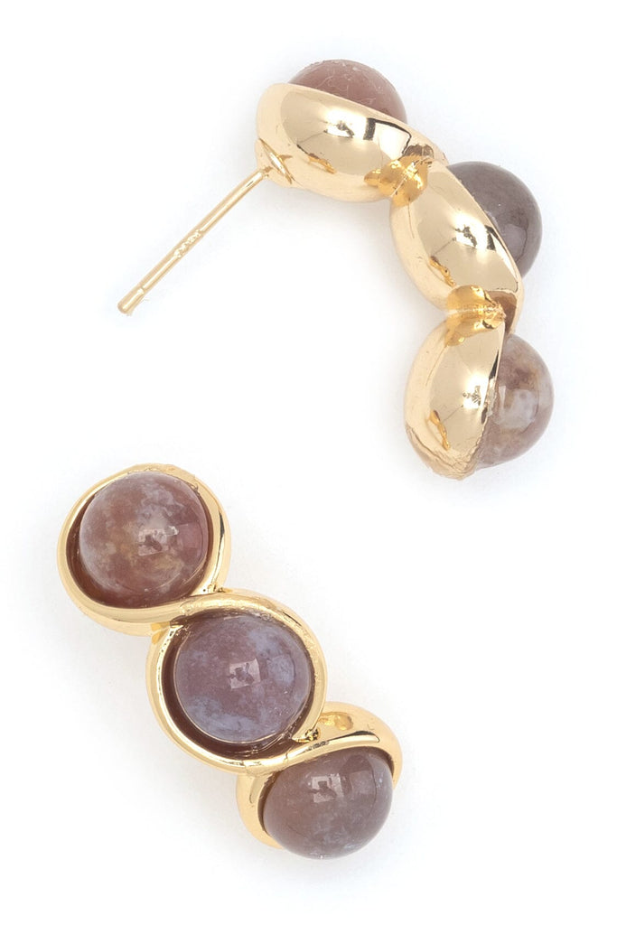 Triple Nude Earrings - Nakamol