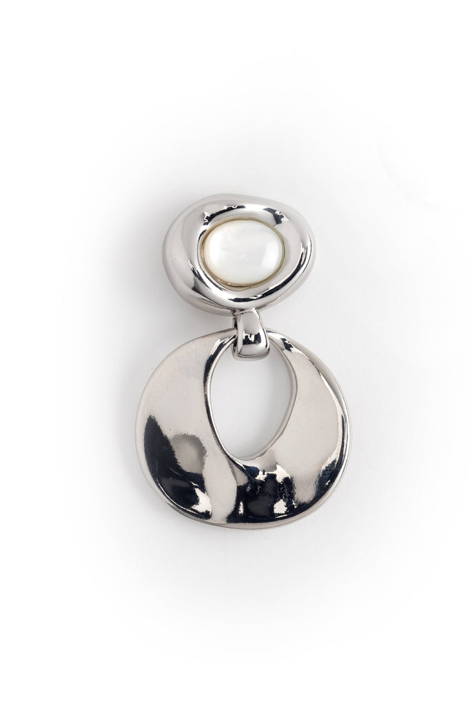 Sterling Rhodium Earrings - Nakamol