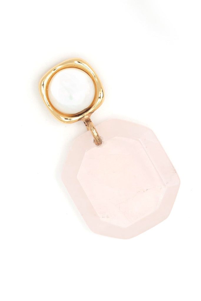 Pink Shell Earrings - Nakamol