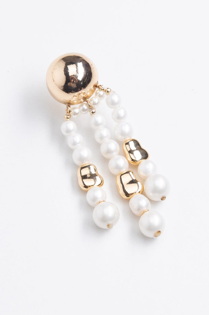 Pearl Fringe Earrings - Nakamol