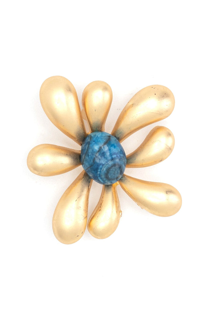 Blue Flora Earrings - Nakamol