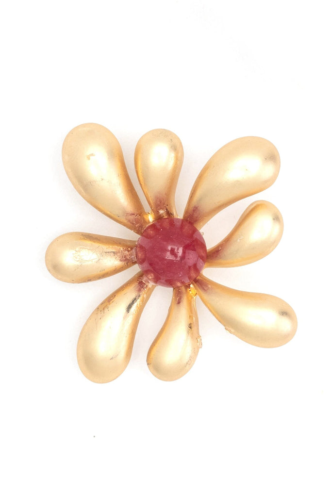 Ruby Flora Earrings - Nakamol