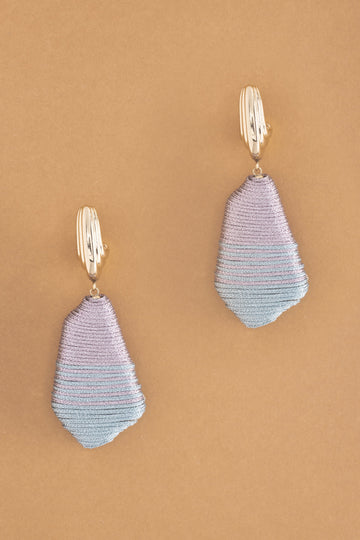 Twilight Silk Cocoon Earrings - Nakamol
