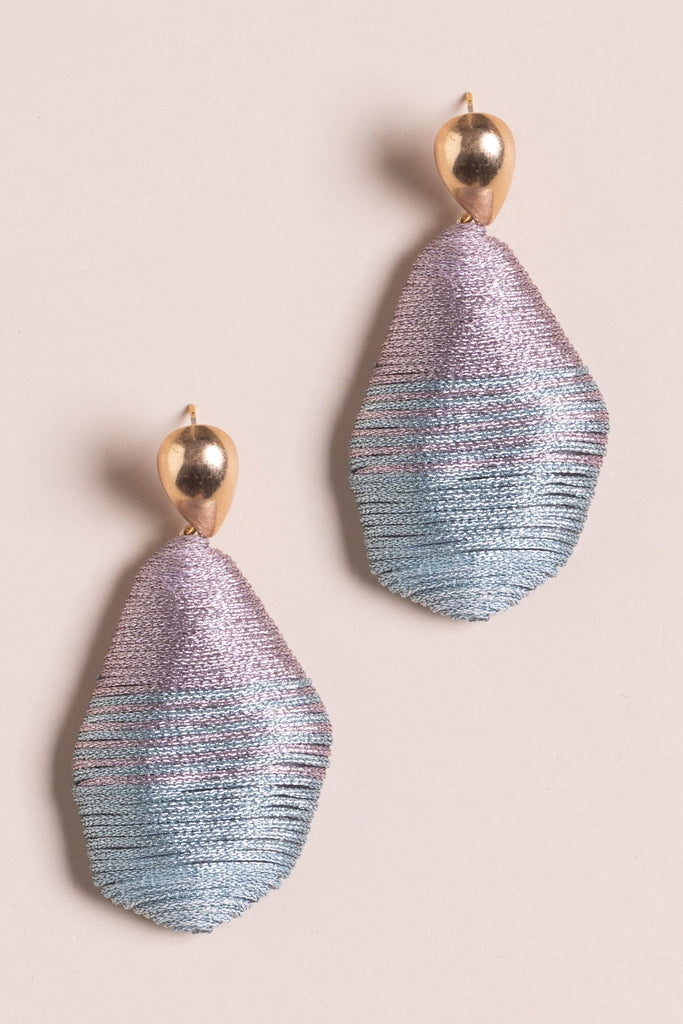 Twilight Silk Cocoon Earrings - Nakamol