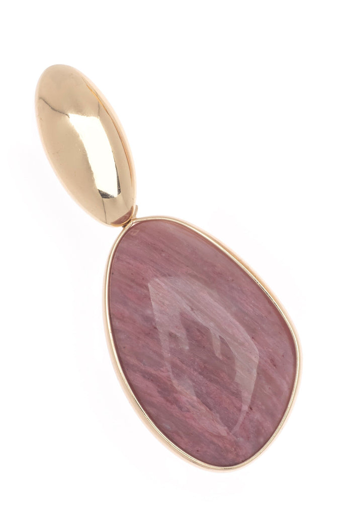 Rhodolite Chunky Earrings - Nakamol