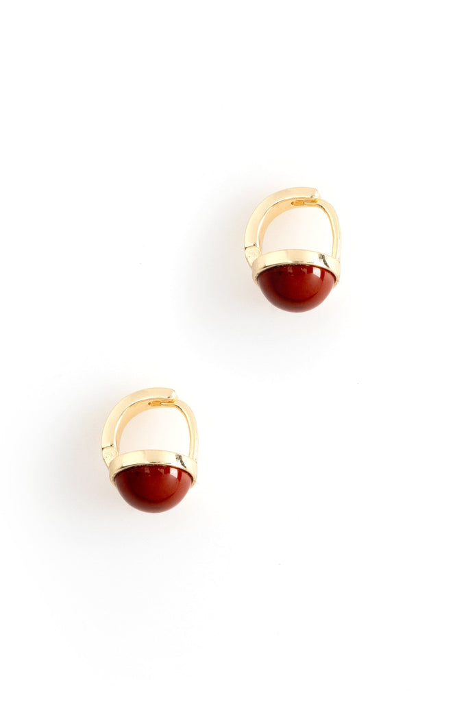 Brown Jasper Jelly Earrings - Nakamol