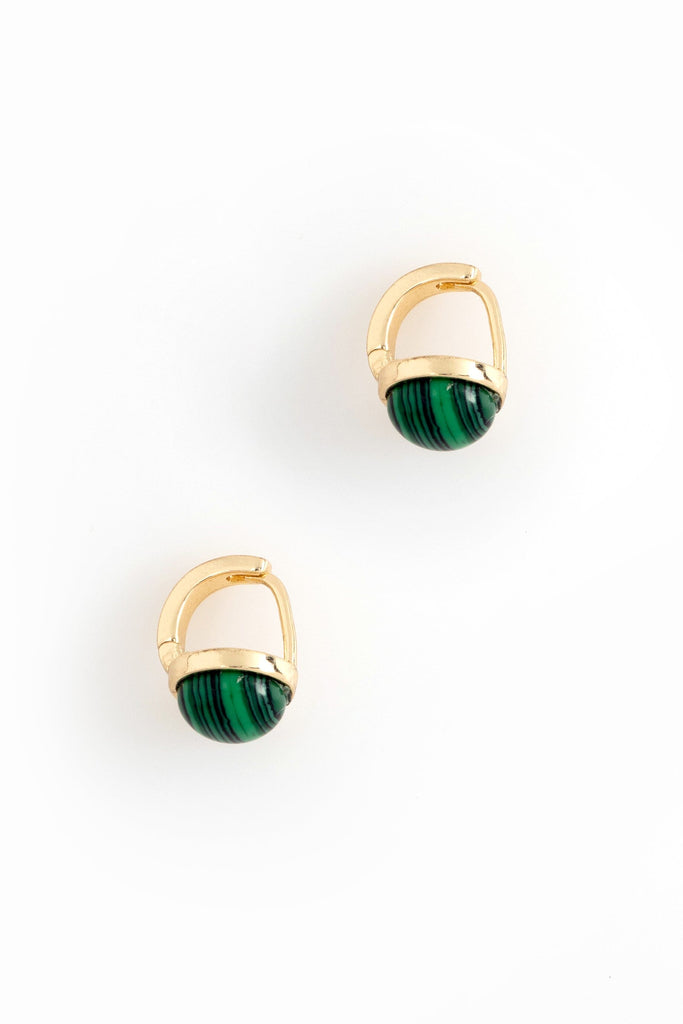 Malachite Jelly Earrings - Nakamol