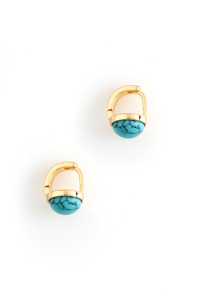 Turquoise Jelly Earrings - Nakamol