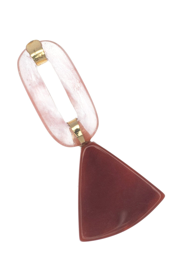 STRAWBERRY QUARTZ CARNELIAN EARRINGS - Nakamol