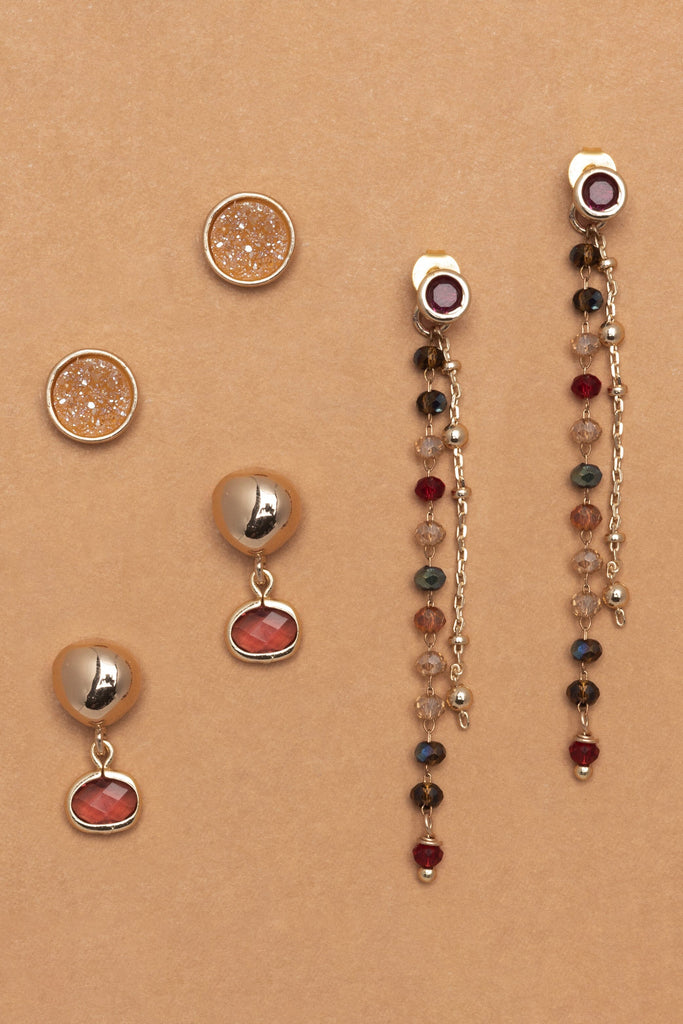 Aurora Glow Earrings Set - Nakamol