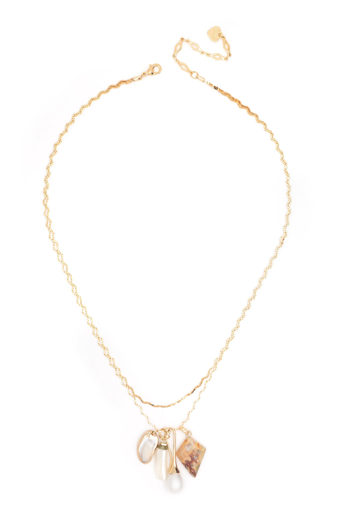 Sandy Beach Charm Pendant Necklace - Nakamol