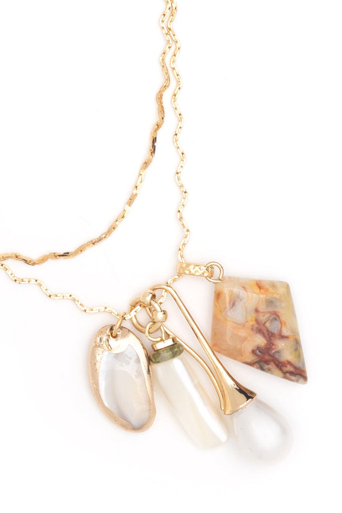 Sandy Beach Charm Pendant Necklace - Nakamol