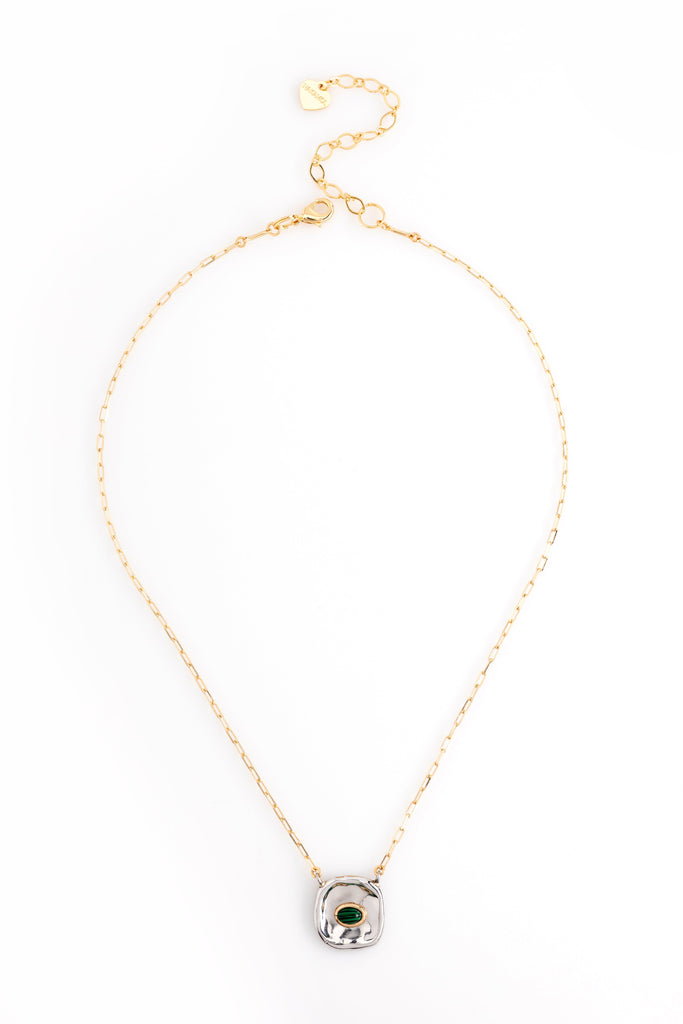 Rutilated Quartz Pendant Necklace - Nakamol