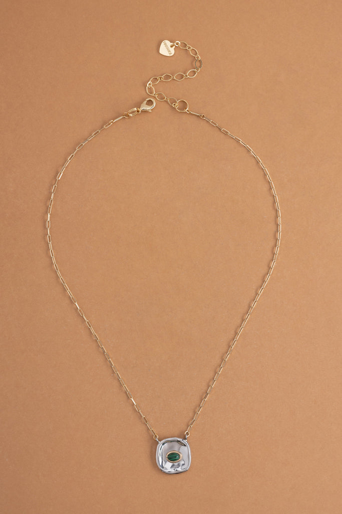 Rutilated Quartz Pendant Necklace - Nakamol