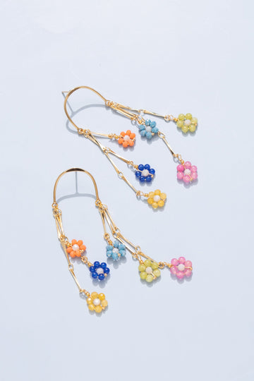 Candyland Floral Chandelier Earrings - Nakamol