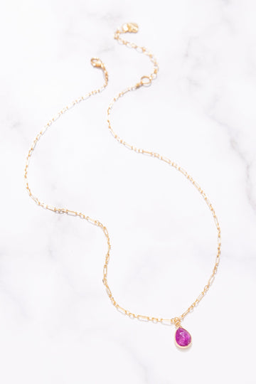 Pink Candy Pendant Necklace - Nakamol