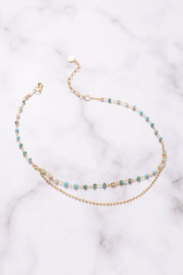 Turquoise Mix Fashion Necklace - Nakamol