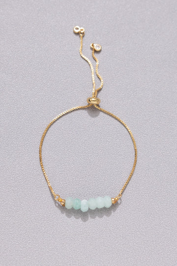 Amazonite Pull Ball Bracelet - Nakamol