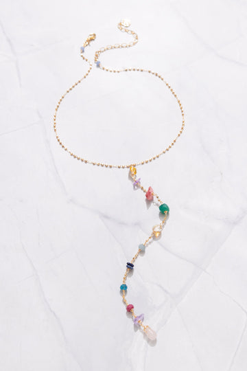 Bright Mix Fashion Stone Necklace - Nakamol