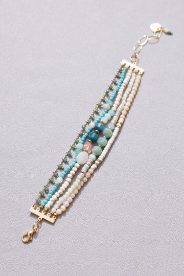 Aqua Delight Layer Bracelet - Nakamol