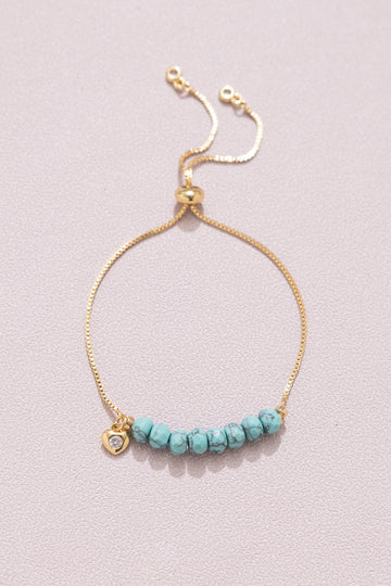 Turquoise Pull Ball Bracelet - Nakamol