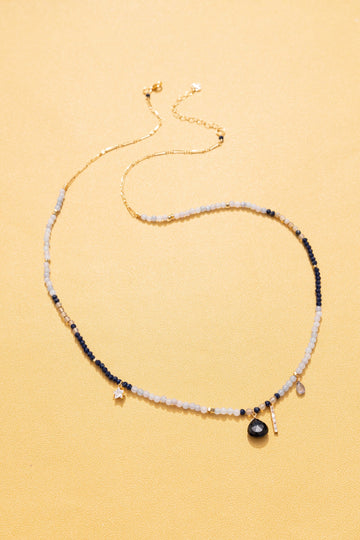 Montana Mix Gold Long Necklace - Nakamol
