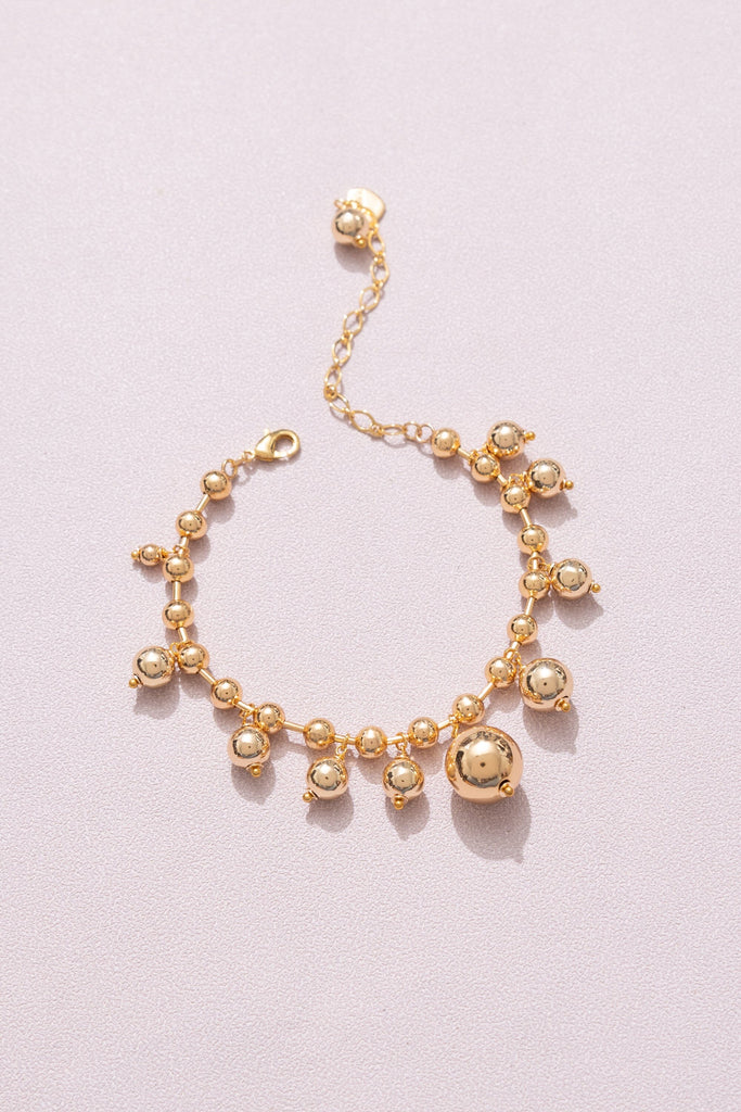 Goldie Ball Charm Bracelet - Nakamol