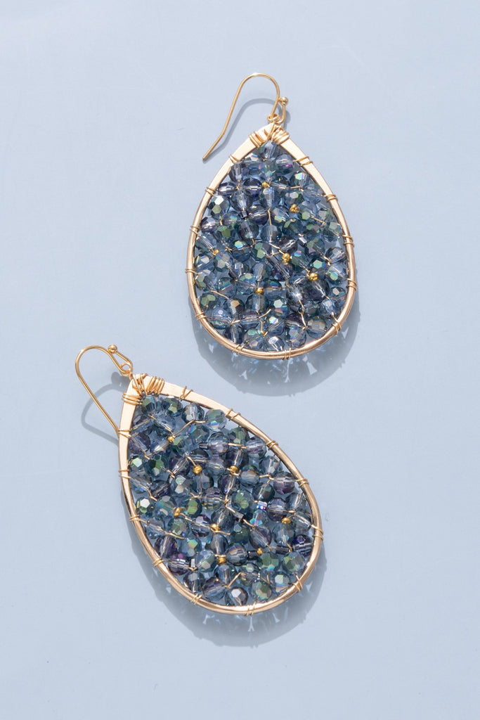 Montana Blue Mini Teardrop Earrings - Nakamol