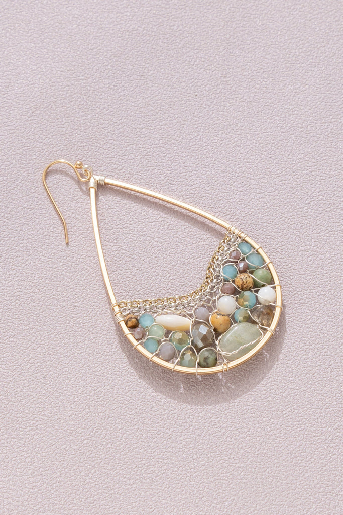 Amazonite Stone Teardrop - Nakamol