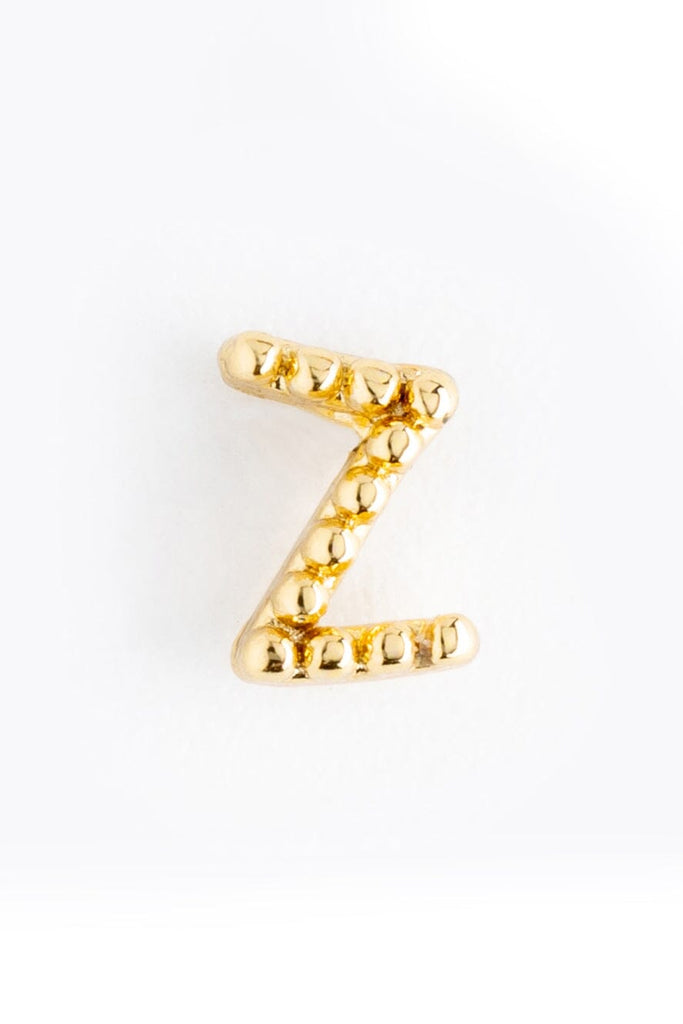 Pearl Z Ball Stud Earrings - Nakamol