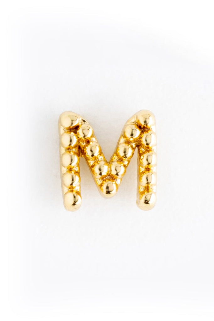 Pearl M Ball Stud Earrings - Nakamol