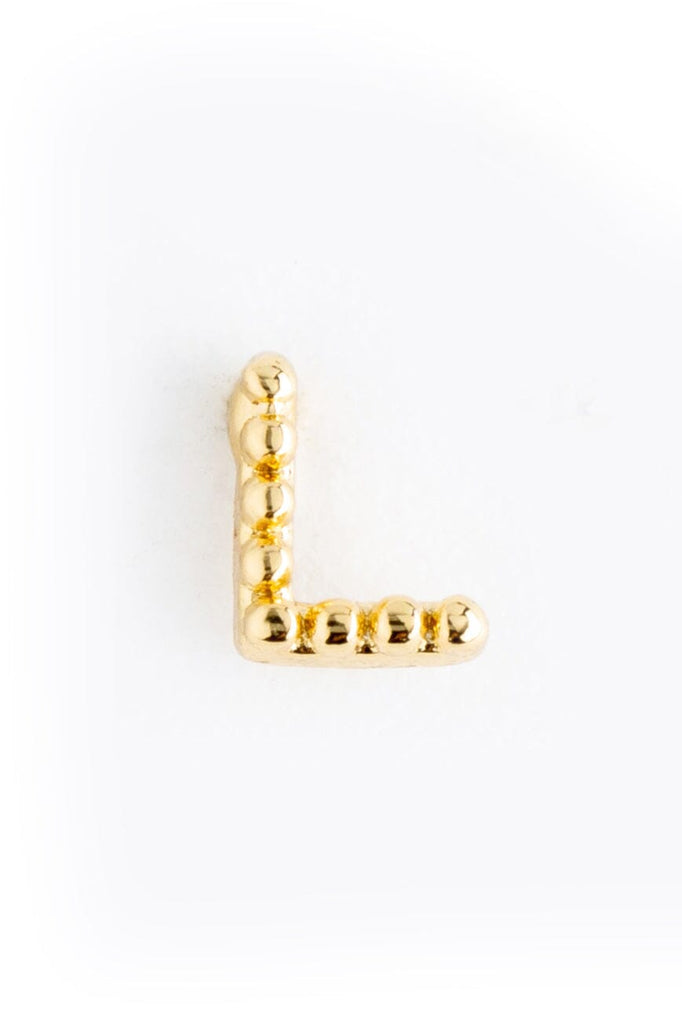 Pearl L Ball Stud Earrings - Nakamol