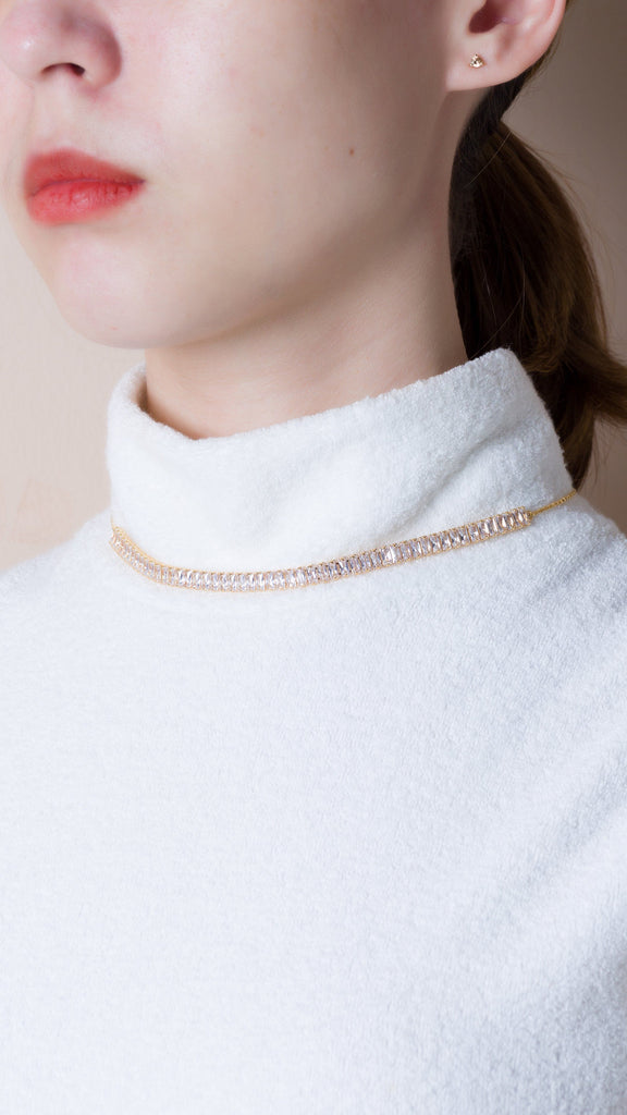 White Topaz CZ Birthstone Necklace - Nakamol