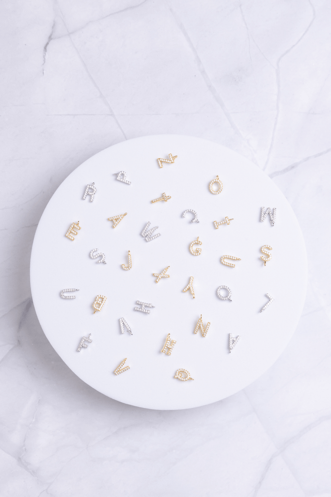 Interchangeable Gold Initials - Nakamol