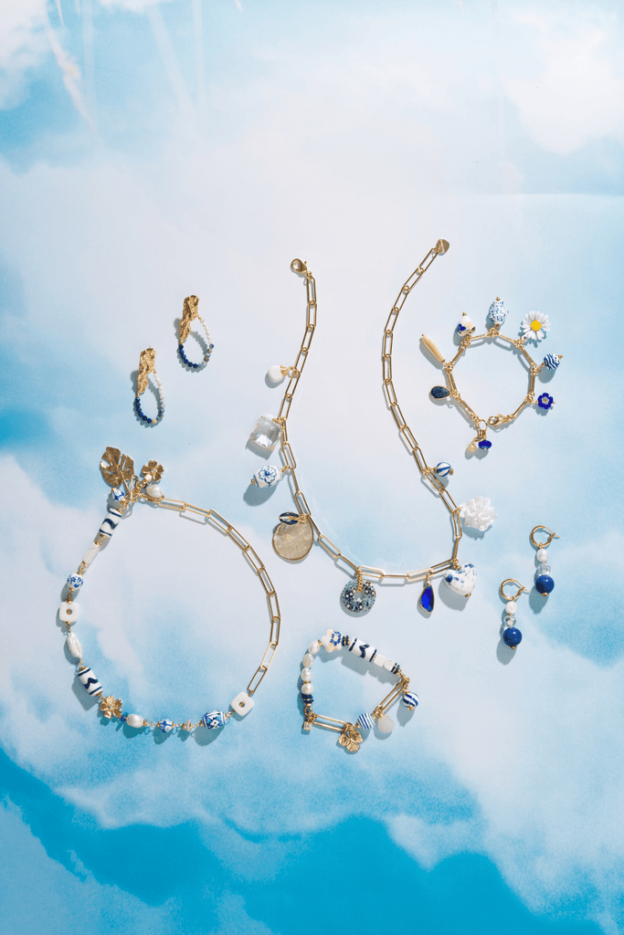 Sara Lapis Lazuli Earrings - Nakamol