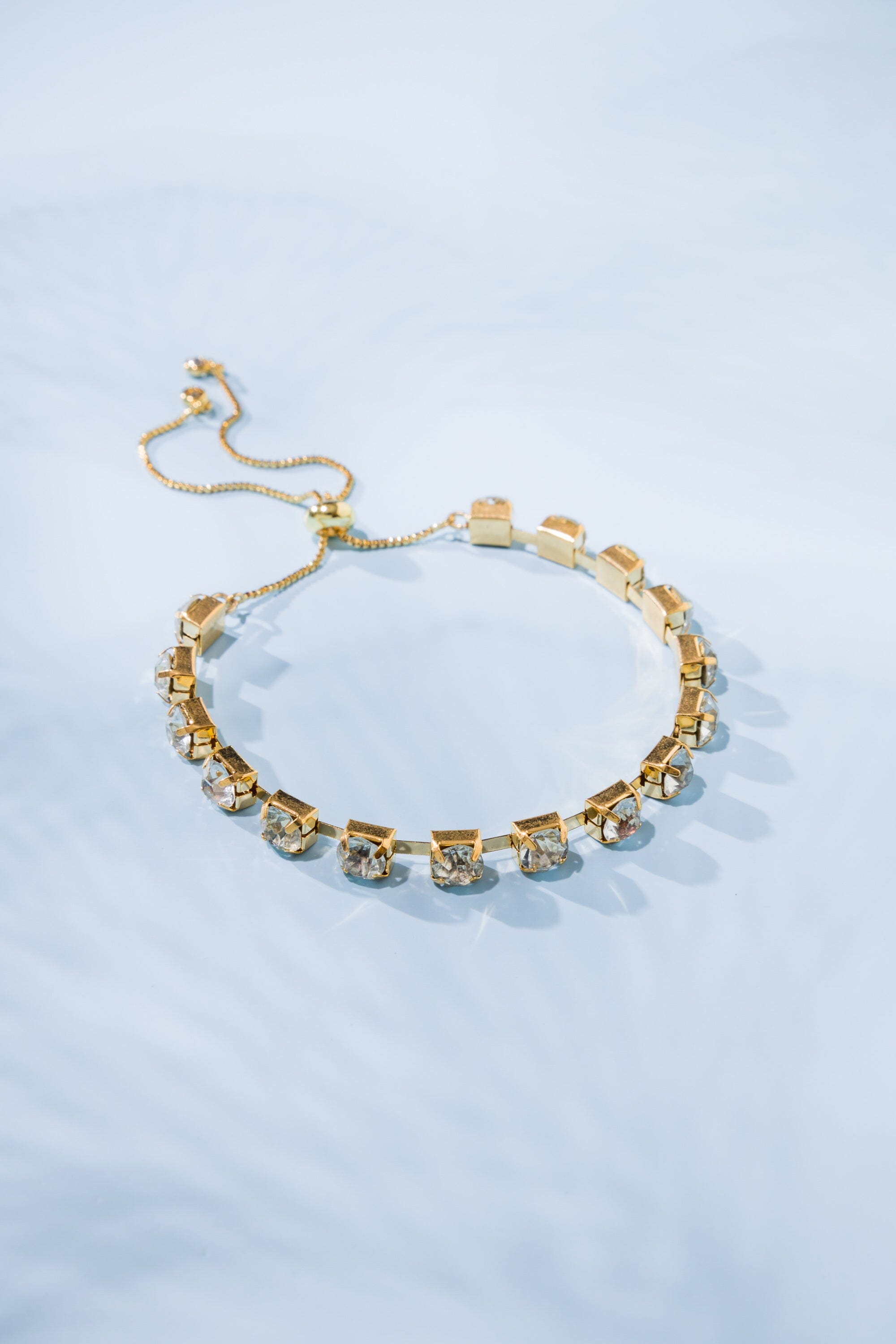 Crystal chain deals bracelet