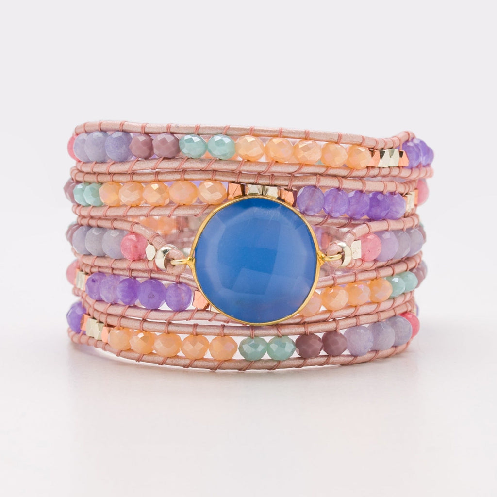 Helga Purple Blue Mix 5x Wrap - Nakamol
