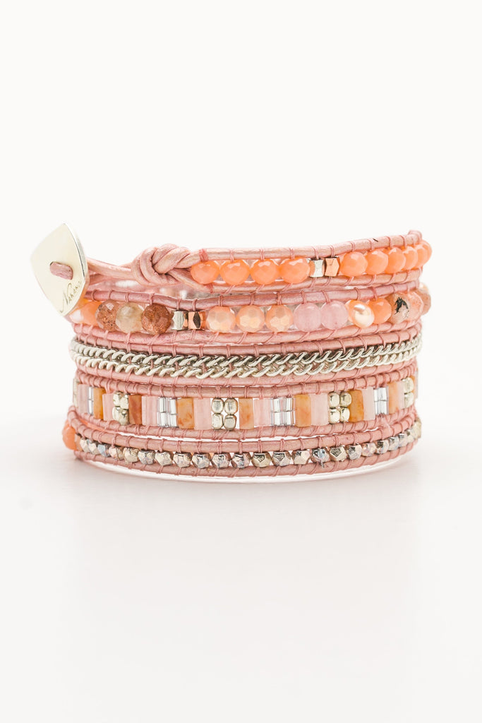 Derlasi Mix Peach Wrap - Nakamol