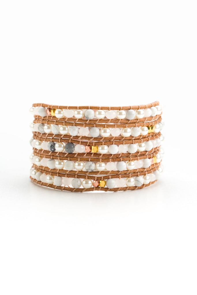 Shop our Wrap Bracelets Leather Snap Stone Beaded Jewelry