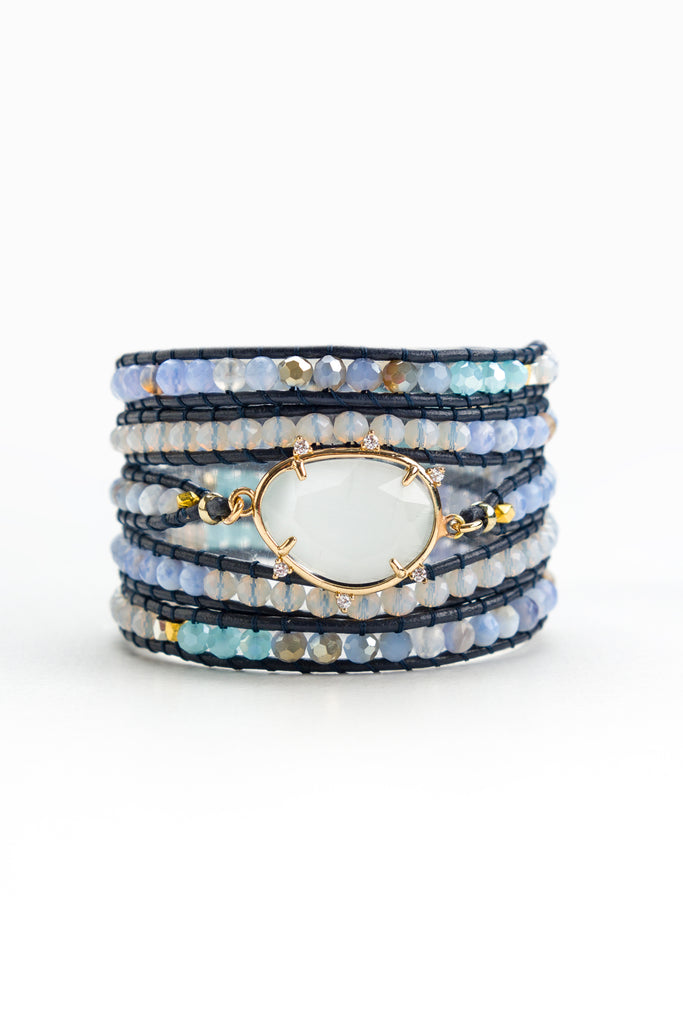 Karla Lapis & Moonstone Wrap - Nakamol