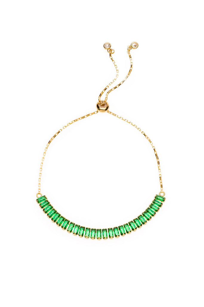 Emerald CZ Birthstone Bracelets - Nakamol