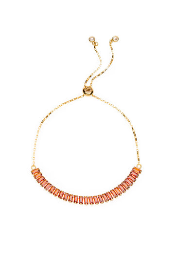 Red Jasper CZ Birthstone Bracelets - Nakamol