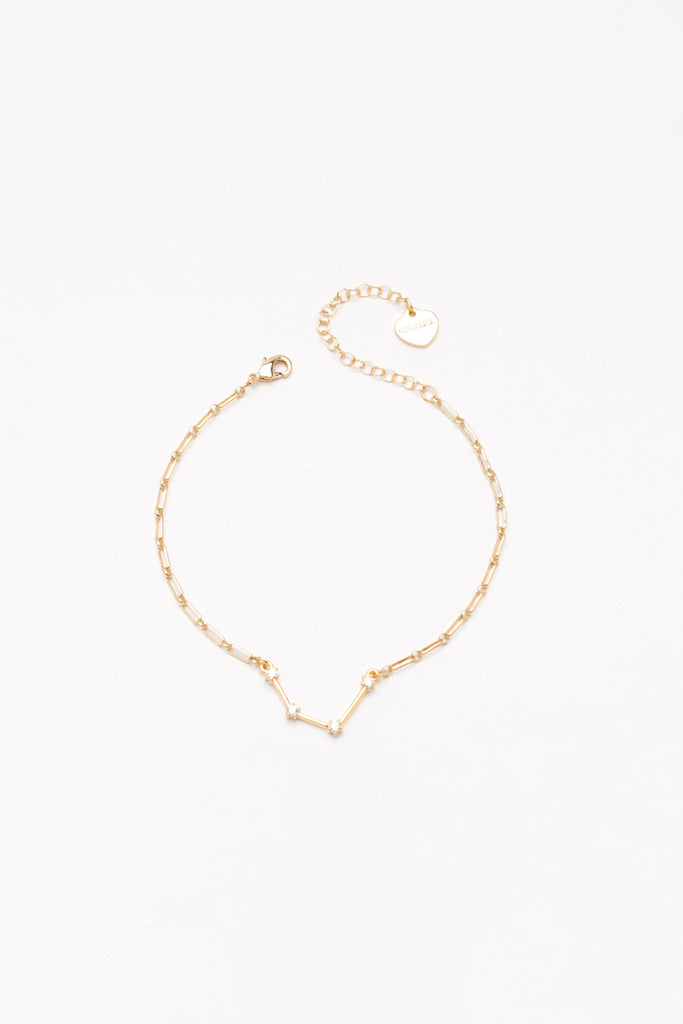 Zodiac Celestial  Sign Gold Bracelets - Nakamol