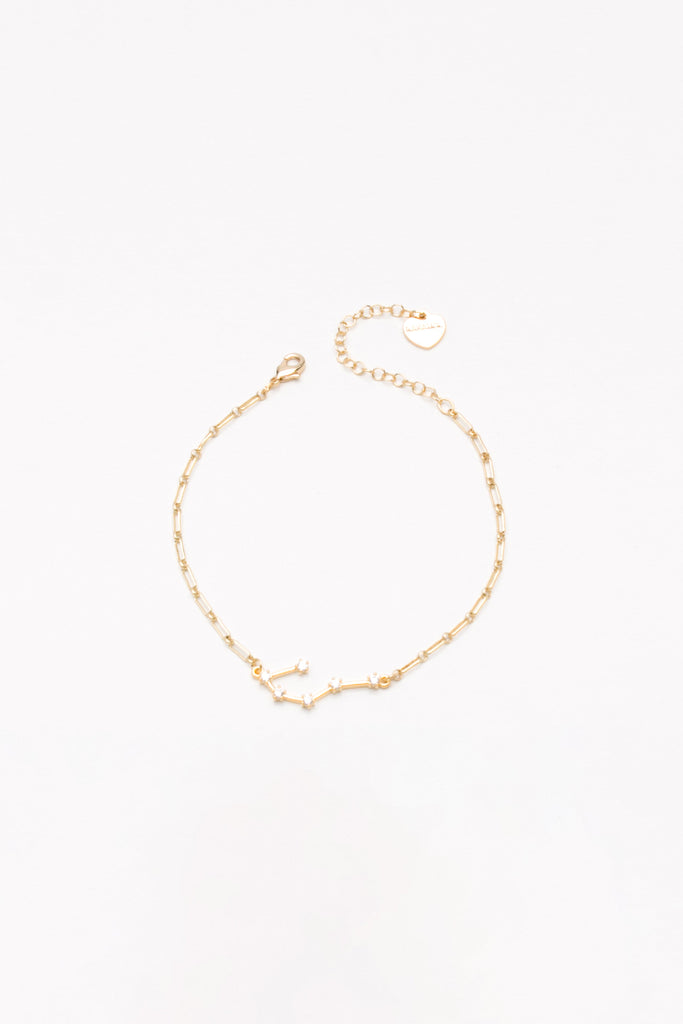 Zodiac Celestial  Sign Gold Bracelets - Nakamol