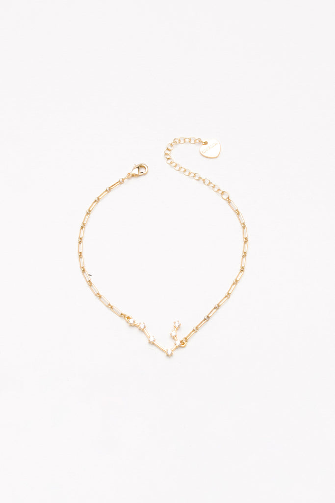 Zodiac Celestial  Sign Gold Bracelets - Nakamol