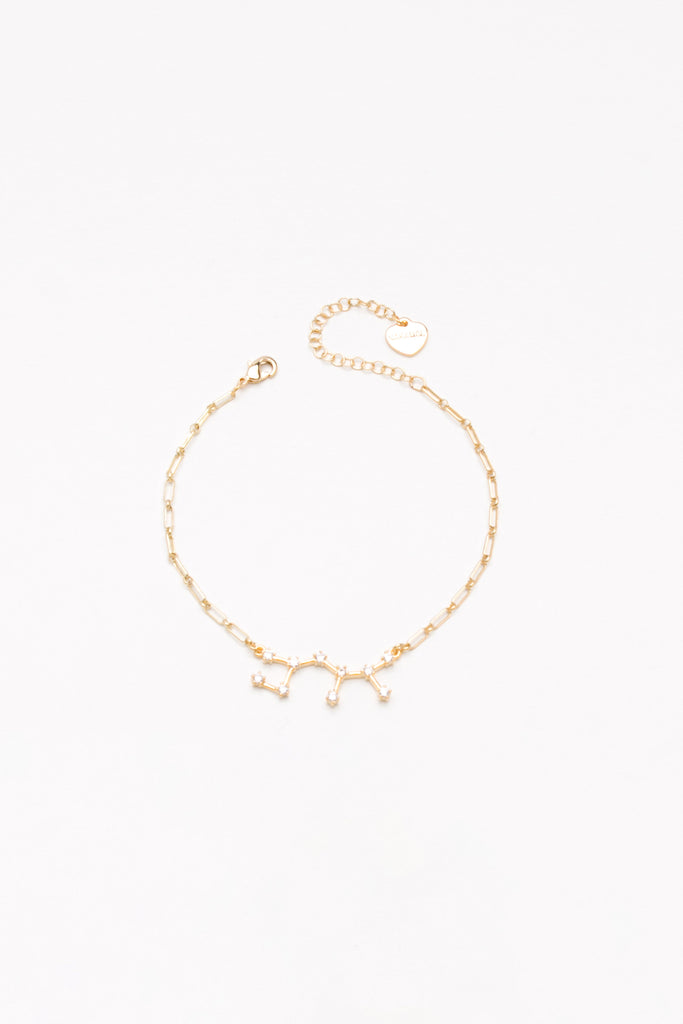 Zodiac Celestial  Sign Gold Bracelets - Nakamol